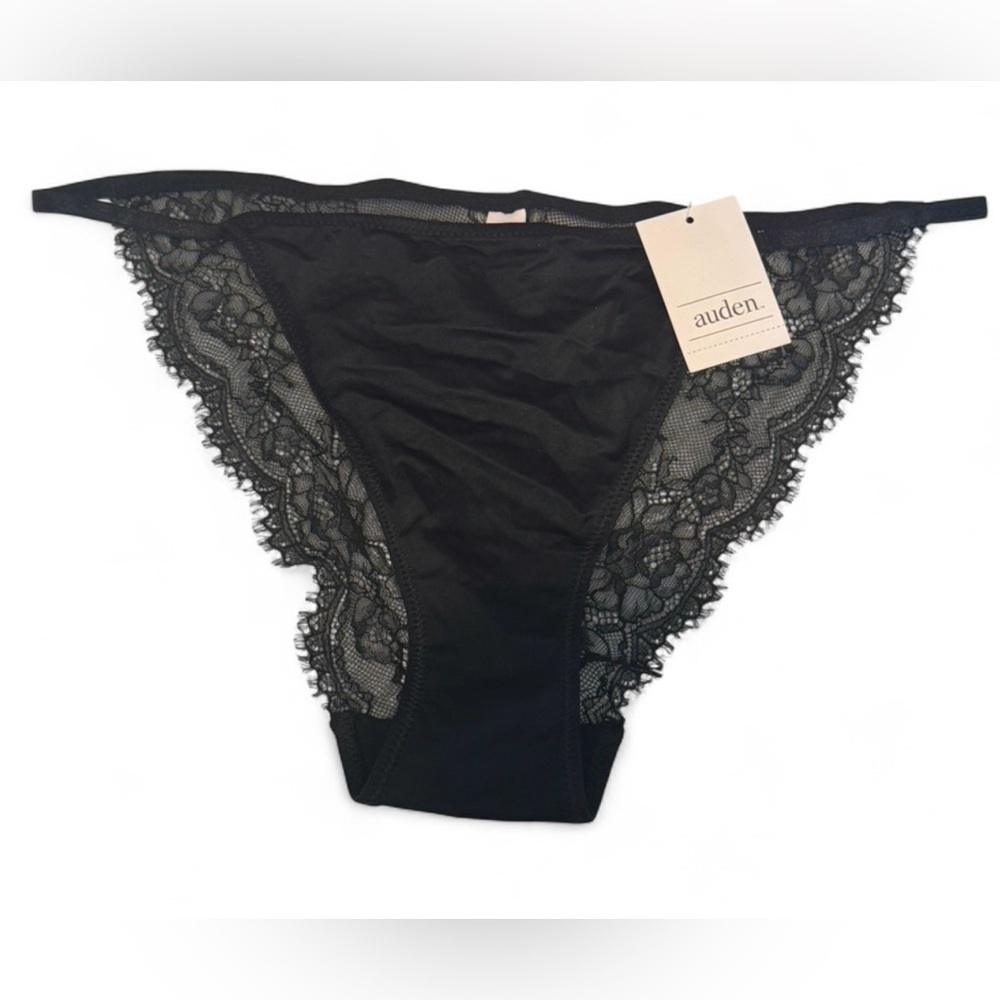 3PCS Auden Black Lace Panty XL size